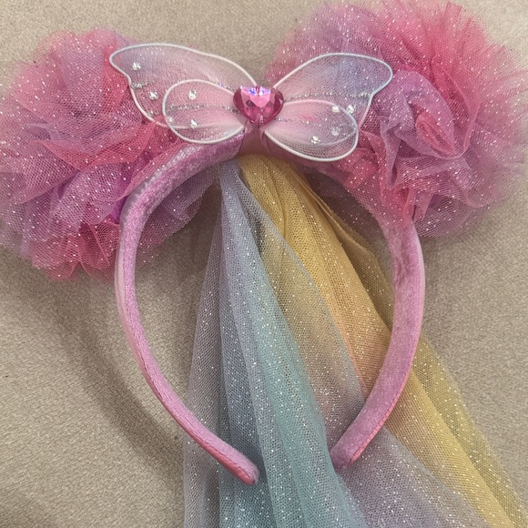 Disney Gold and Pink Mouse Ear Headbands - Picture 9 of 12